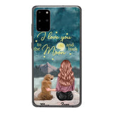 Personalized Dog Woman Love Phone Case Printed MD0207VH