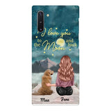 Personalized Dog Woman Love Phone Case Printed MD0207VH