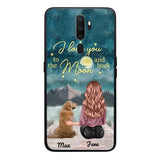 Personalized Dog Woman Love Phone Case Printed MD0207VH