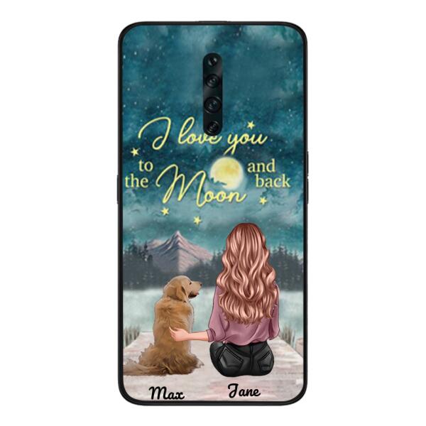 Personalized Dog Woman Love Phone Case Printed MD0207VH