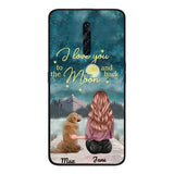 Personalized Dog Woman Love Phone Case Printed MD0207VH