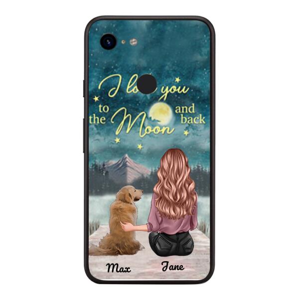 Personalized Dog Woman Love Phone Case Printed MD0207VH