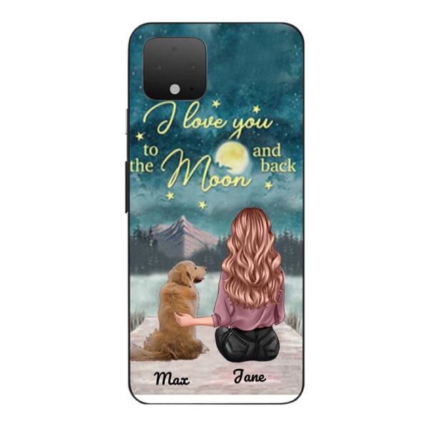 Personalized Dog Woman Love Phone Case Printed MD0207VH