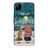 Personalized Dog Woman Love Phone Case Printed MD0207VH