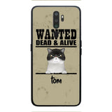 wanted cats personailized phone case print 3d for cat lover
