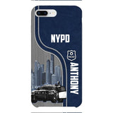 POLICE PERSONALIZED PHONE CASE 3D PRINTED TPM