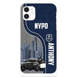 POLICE PERSONALIZED PHONE CASE 3D PRINTED TPM