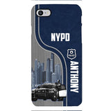 POLICE PERSONALIZED PHONE CASE 3D PRINTED TPM