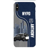 POLICE PERSONALIZED PHONE CASE 3D PRINTED TPM