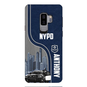 POLICE PERSONALIZED PHONE CASE 3D PRINTED TPM