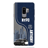 POLICE PERSONALIZED PHONE CASE 3D PRINTED TPM