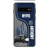 POLICE PERSONALIZED PHONE CASE 3D PRINTED TPM