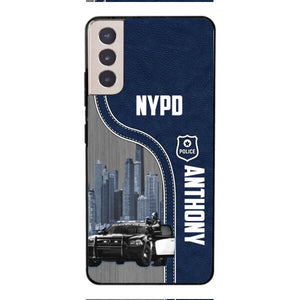 POLICE PERSONALIZED PHONE CASE 3D PRINTED TPM