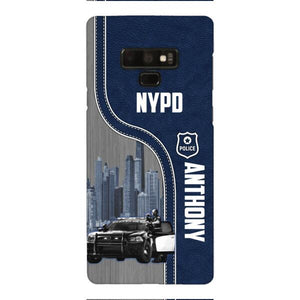 POLICE PERSONALIZED PHONE CASE 3D PRINTED TPM