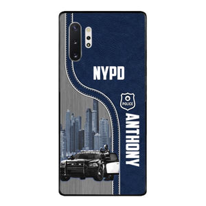 POLICE PERSONALIZED PHONE CASE 3D PRINTED TPM