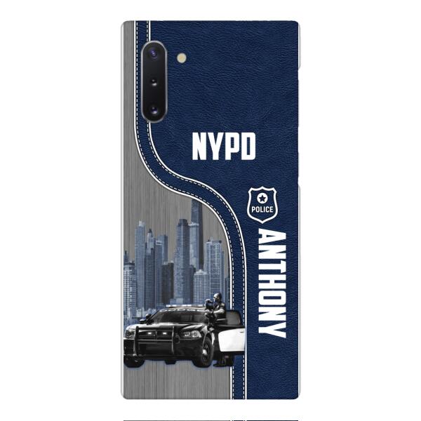 POLICE PERSONALIZED PHONE CASE 3D PRINTED TPM