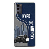 POLICE PERSONALIZED PHONE CASE 3D PRINTED TPM