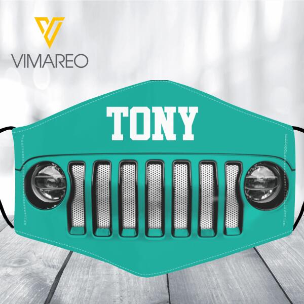 Personalized Jeep NORMAL MASK SEP-DT24