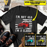 Personalized Jeep Man Tshirt Printed NEY29T