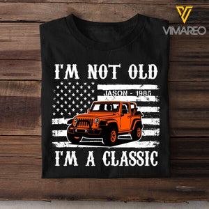 Personalized Jeep Man Tshirt Printed NEY29T