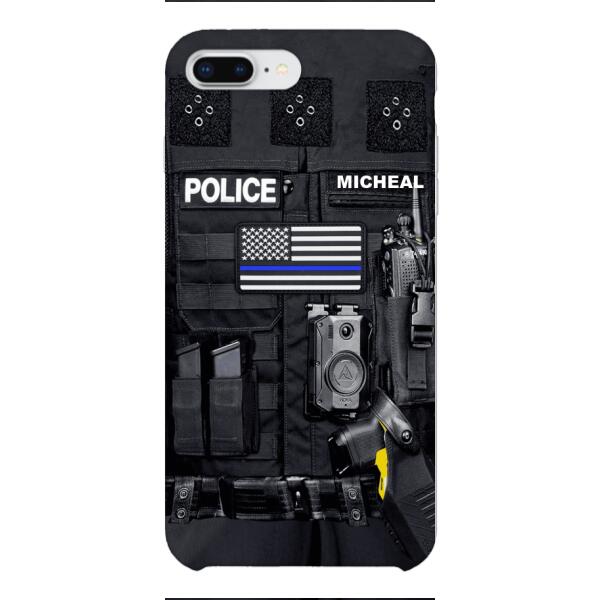 Personalized U.S Police Phone Case OCT-MA07