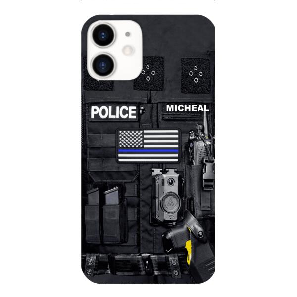 Personalized U.S Police Phone Case OCT-MA07