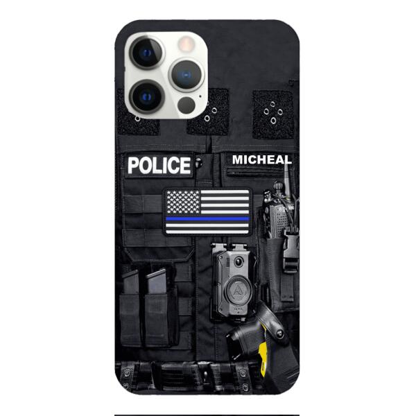 Personalized U.S Police Phone Case OCT-MA07