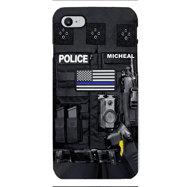 Personalized U.S Police Phone Case OCT-MA07