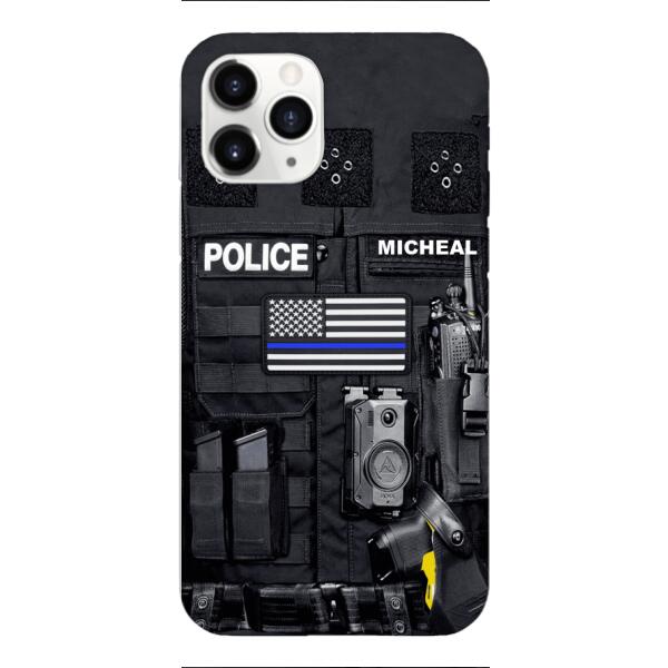 Personalized U.S Police Phone Case OCT-MA07