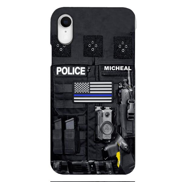 Personalized U.S Police Phone Case OCT-MA07