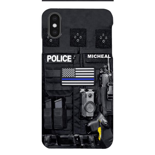 Personalized U.S Police Phone Case OCT-MA07