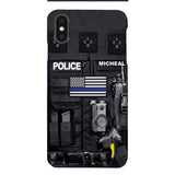 Personalized U.S Police Phone Case OCT-MA07