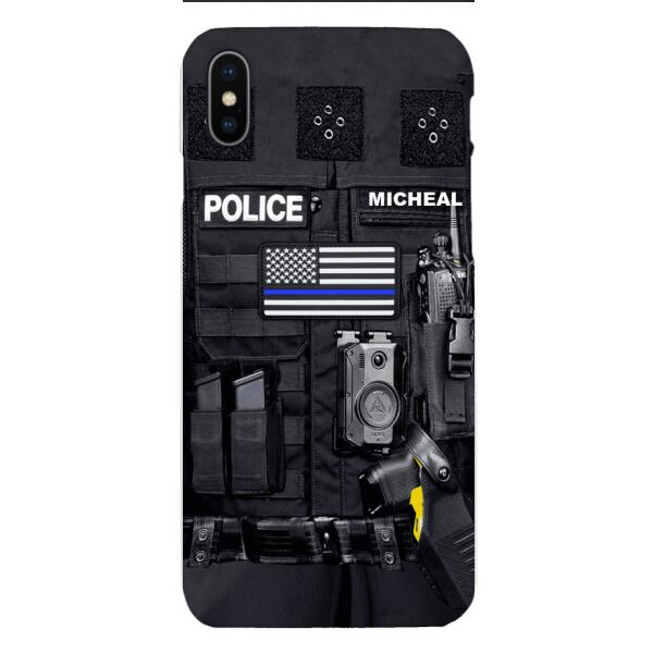 Personalized U.S Police Phone Case OCT-MA07