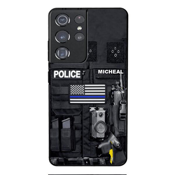 Personalized U.S Police Phone Case OCT-MA07