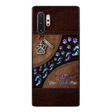 PERSONALIZED NEVER WALK ALONE DOG MOM PHONECASE TNTN0810