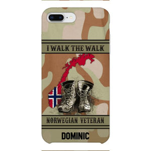 Personalized Norway Veteran Phone Case OCT-DT09