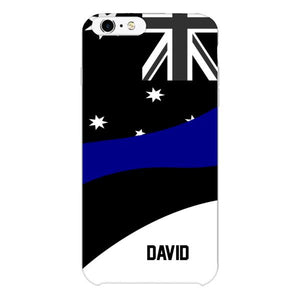 Personalized Australian Thin Blue Line Phone Case OCT-HQ10