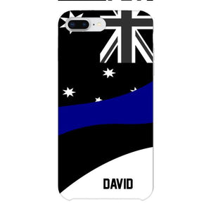 Personalized Australian Thin Blue Line Phone Case OCT-HQ10