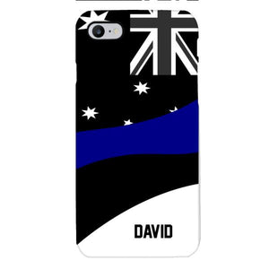 Personalized Australian Thin Blue Line Phone Case OCT-HQ10