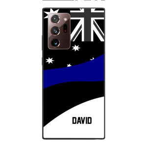 Personalized Australian Thin Blue Line Phone Case OCT-HQ10