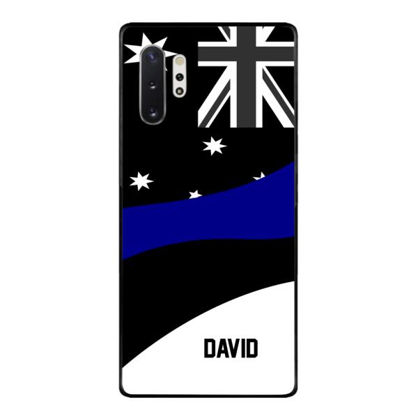 Personalized Australian Thin Blue Line Phone Case OCT-HQ10