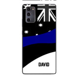 Personalized Australian Thin Blue Line Phone Case OCT-HQ10