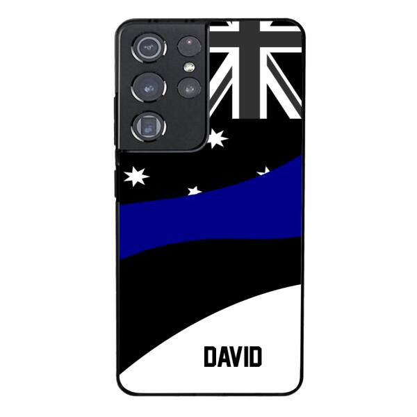 Personalized Australian Thin Blue Line Phone Case OCT-HQ10