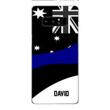 Personalized Australian Thin Blue Line Phone Case OCT-HQ10