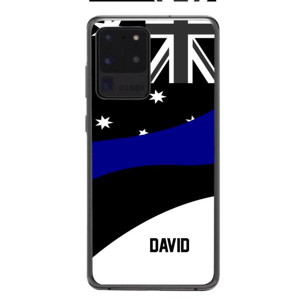 Personalized Australian Thin Blue Line Phone Case OCT-HQ10
