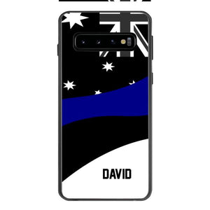 Personalized Australian Thin Blue Line Phone Case OCT-HQ10