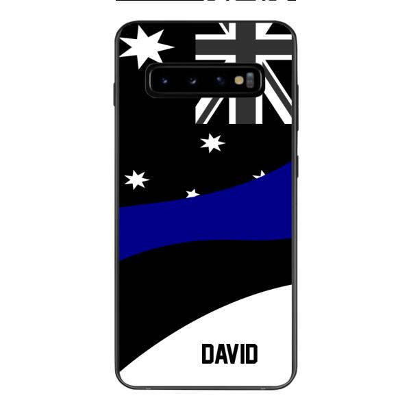 Personalized Australian Thin Blue Line Phone Case OCT-HQ10