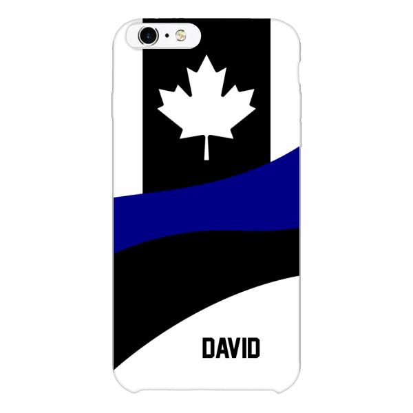 Personalized Canadian Thin Blue Line Phone Case OCT-HQ10