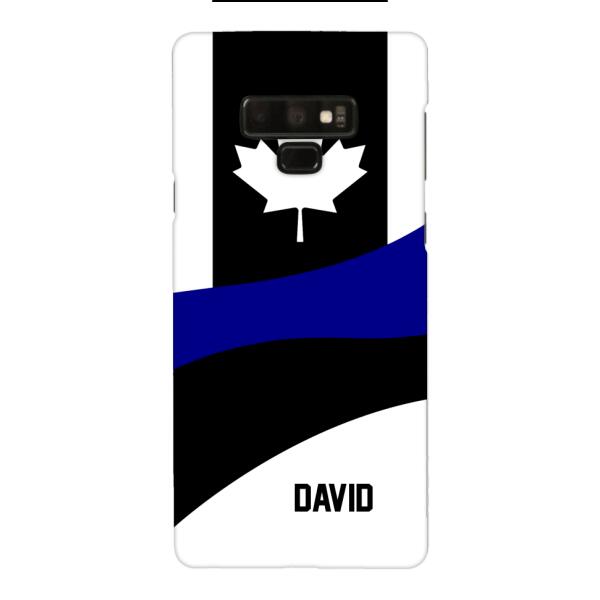 Personalized Canadian Thin Blue Line Phone Case OCT-HQ10