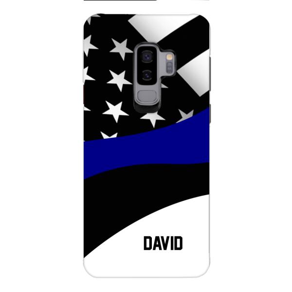 Personalized U.S Thin Blue Line Phone Case OCT-HQ10